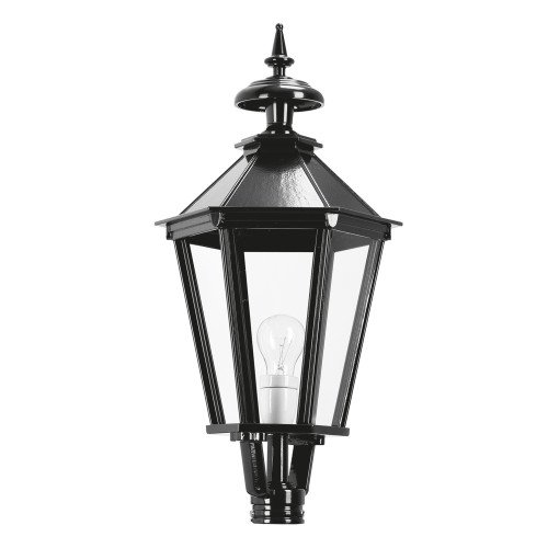 Lanterne seule K7 hexagonale éclairage d'extérieur (1506) de KS Lighting - Abat-jour, poteaux, supports