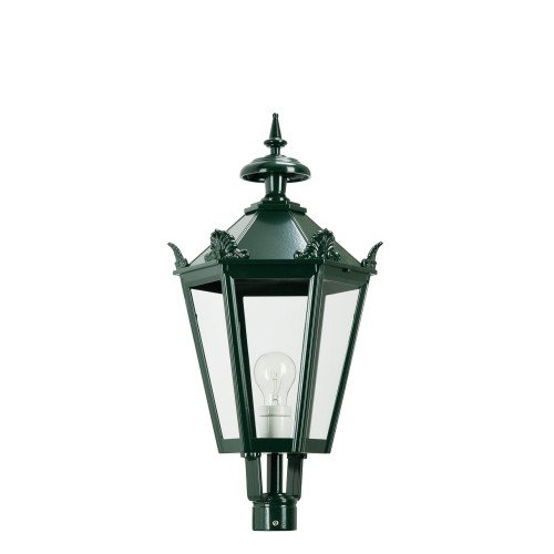 Lanterne hexagonale K7C (1510) avec couronne éclairage d'extérieur de KS Lighting - Abat-jour, poteaux, supports. 