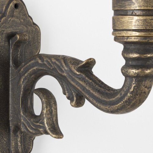 Applique extérieure Domburg Bronze, un classique moulé à la main.