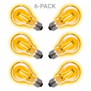 Pack de 6 ampoules Deco LED 3W E27 (6x5884) de KS Lighting | Nostalux.fr