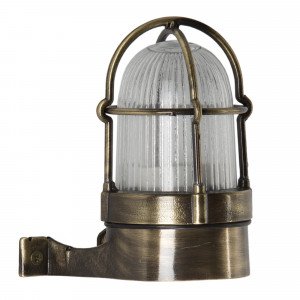 Lampe de navire Caspian 3 laiton look bronze