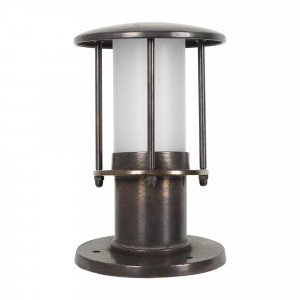 Lampe de jardin sur pied Resident 3 laiton foncé