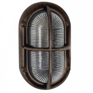 Lampe de bateau d'extérieur (6682) - Oculus bronze foncé