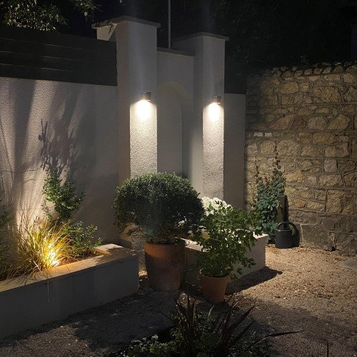 Applique extérieur Borgo noir (6686) de KS Lighting