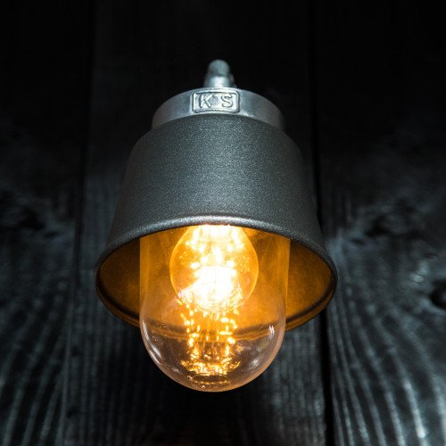 Applique murale pendante d'extérieur alu Kostas 90 (8705) anthracite de KS Lighting