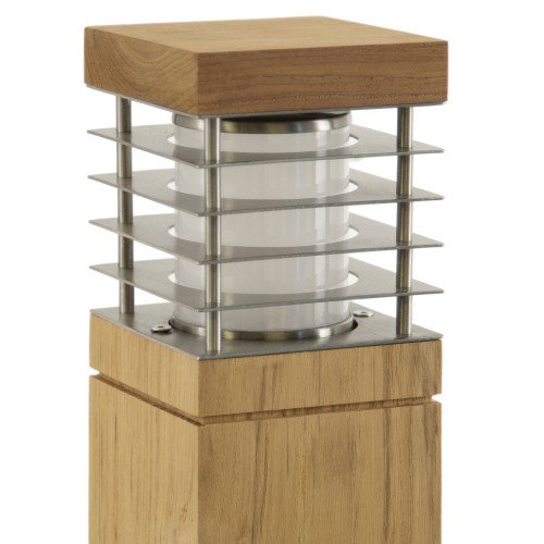 Lampe de jardin Pilar (7384) en teck de KS Lighting 