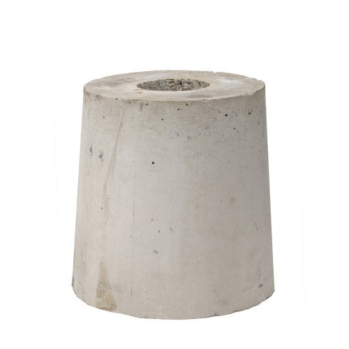 Bloc de béton rond petite taille (5802) - Éclairage KS - Montage et ancrage