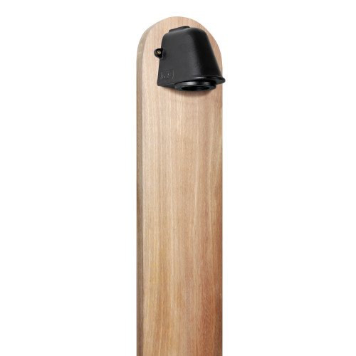 Lampe de jardin spot noir sur pied en bois Offshore (1287) maritime  