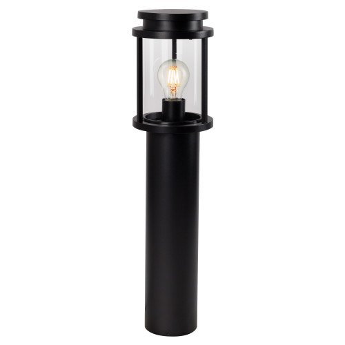 Borne extérieur noir Sydney Terrasse avec Smart WIFI LED | Nostalux.fr