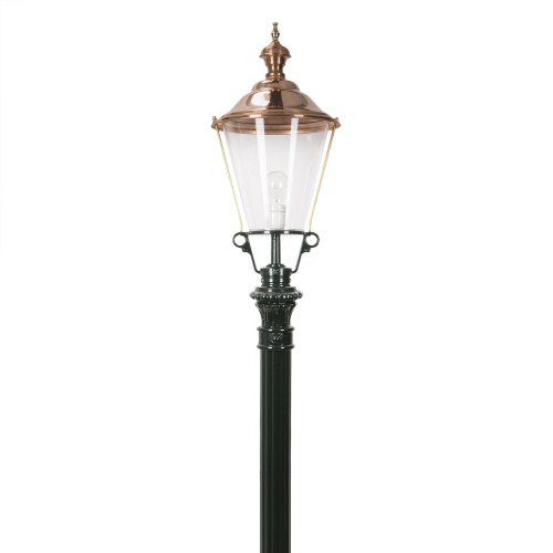 Lampadaire de jardin Oberhausen (0908) avec lanterne ronde de KS Lighting