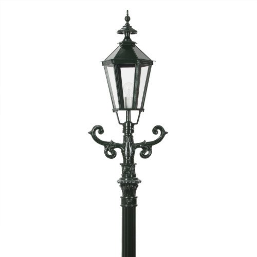 Lampadaire de jardin Siegburg (0909) avec lanterne à six faces