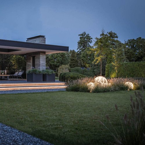 Boule de jardin lumineuse Ø 50 avec Smart WIFI LED | Nostalux.fr
