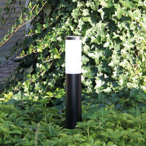 Set de 3 lampes de jardin sur pied Lech 3 (3x7072) en acier inoxydable