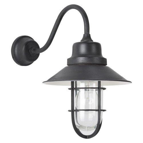 Nostaluce Vermont col de cygne vintage noir vieilli | Nostalux.fr