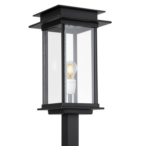 Lampadaire The Royal Praag (Prague) noir mat, 240cm de hauteur (5771) | Nostalux.fr 