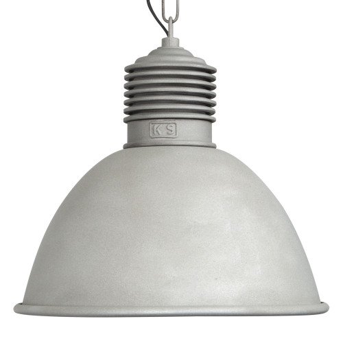 Lampe suspendue Loft Industrie 'Concrete' (6574) rétro vintage  | Nostalux.fr