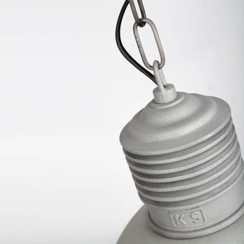 Lampe suspendue Loft Industrie 'Concrete' (6574) rétro vintage  | Nostalux.fr