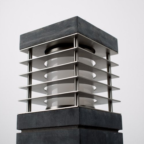 Lampe de jardin Pilar L (7396) en pierre de KS Lighting 