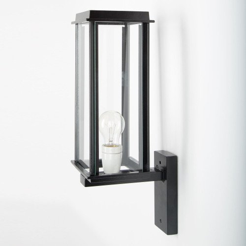 Applique d'extérieur Capital sur support noir de la marque KS Lighting 