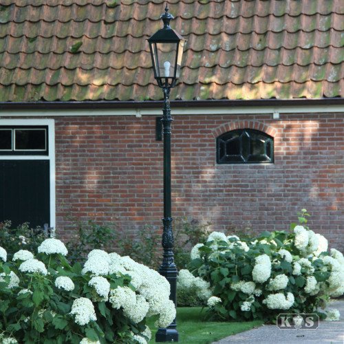 Lampadaire de jardin, de rue Dresden avec lanterne carrée