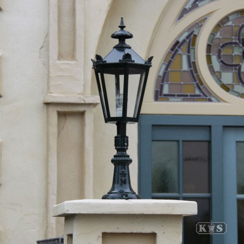 Lampe de jardin sur pied Oxford 15 (1007) de KS Lighting avec lanterne hexagonale