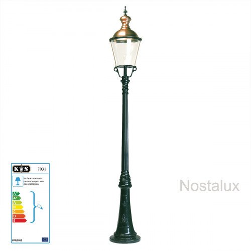 Lampadaire de jardin Cleveland - Lanterne ronde