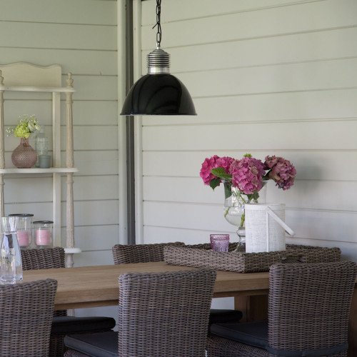 Suspension Loft Rétro & Vintage Industrielle Anthracite