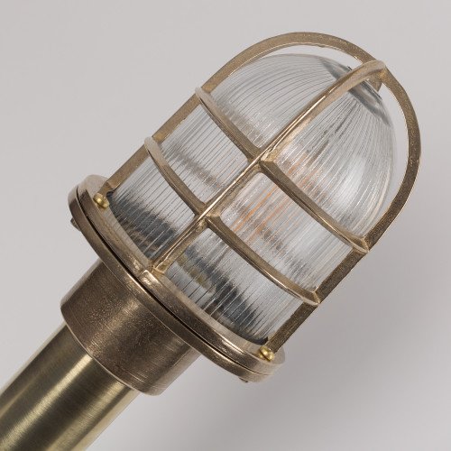 Lampe de jardin sur pied Caspian Bronze antique - Maritime