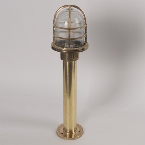 Lampe de jardin sur pied Caspian Bronze antique - Maritime