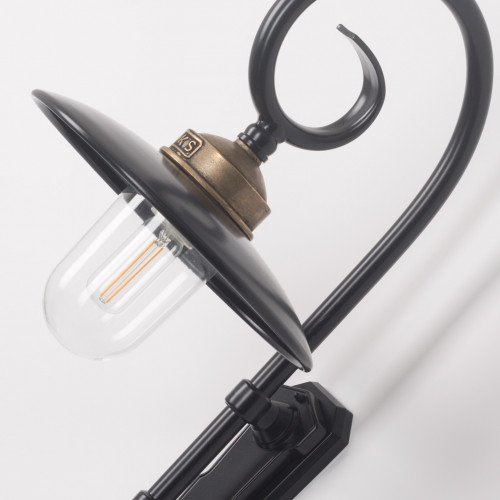Applique d'extérieur murale pendante Orly avec capteur LED jour et nuit 