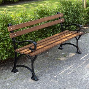 Banc de parc Royal (5745) - mobilier de jardin | Nostalux.fr
