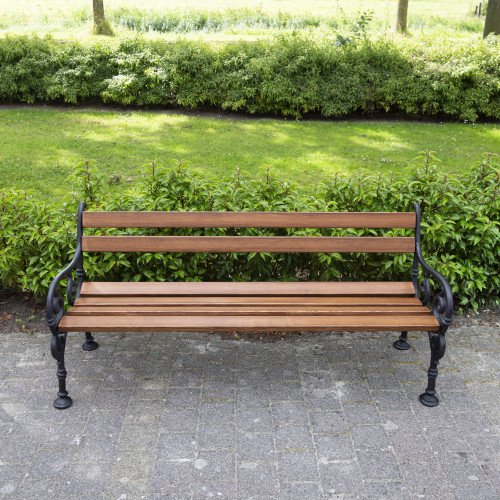 Banc de parc Vondel  - mobilier de jardin- fonte (5747-57474) de KS Lighting | Nostalux.fr