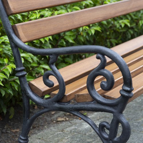 Banc de parc Vondel  - mobilier de jardin- fonte (5747-57474) de KS Lighting | Nostalux.fr