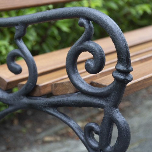 Banc de parc Vondel  - mobilier de jardin- fonte (5747-57474) de KS Lighting | Nostalux.fr