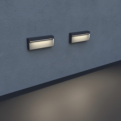 Spot mural LED Downlight Shadow rectangulaire