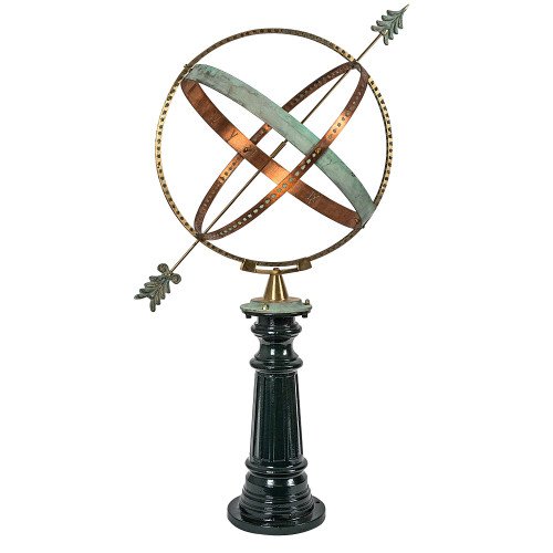 Set cadran solaire Hercules Z11 (5262) & socle Rhodos (5272) - Nostalux - ornements de jardin