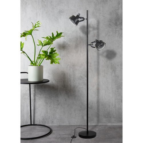Lampadaire Satellite noir (6851) | Nostalux.fr