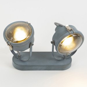 Spots en saillie Satellite 2 gris | Nostalux.fr
