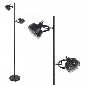 Lampadaire Satellite noir (6851) | Nostalux.fr