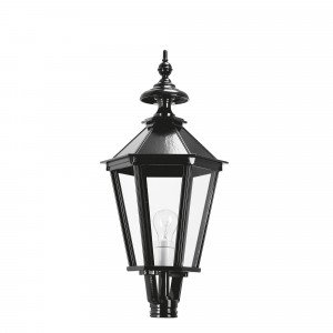 Lanterne K7C hexagonale pour éclairage d'extérieur de KS Lighting - Abat-jour, poteaux, supports.