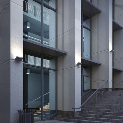 Lampe murale/au sol, projecteur Delta (6855)