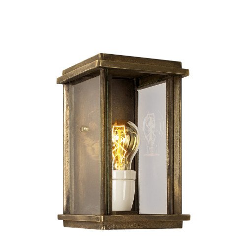 éclairage d'extérieur en bronze, véranda, petit modèle Capital, années 30