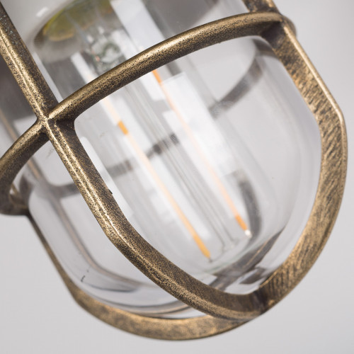 Applique extérieur robuste Labenne bronze et cuivre avec Smart WIFI LED | Nostalux.fr